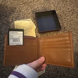 Mulberry Oak Leather Card Holder (C254)